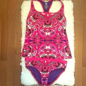 NWOT tile nine 2 piece Aztec Bikini set